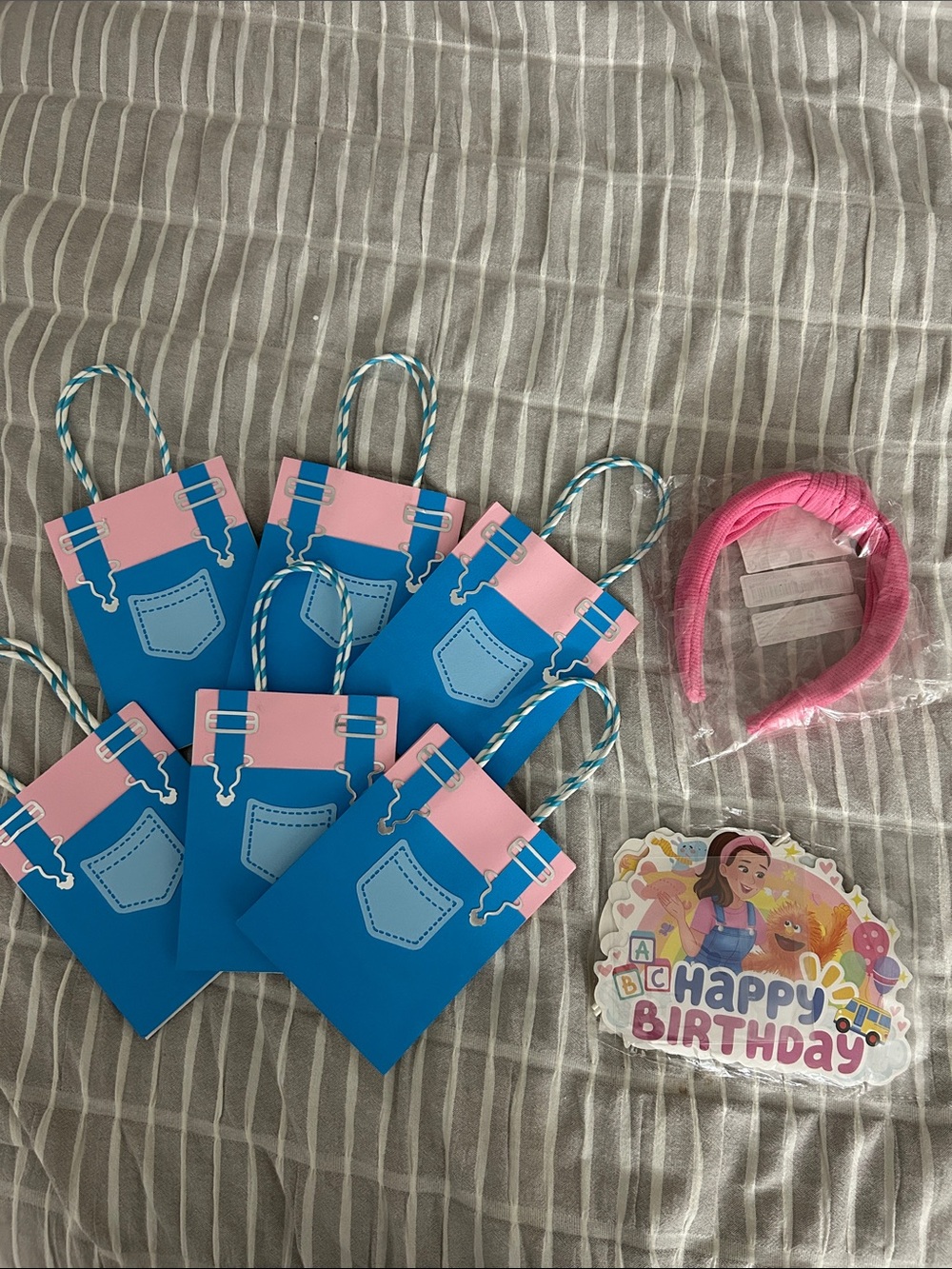 Ms Rachel birthday decorations